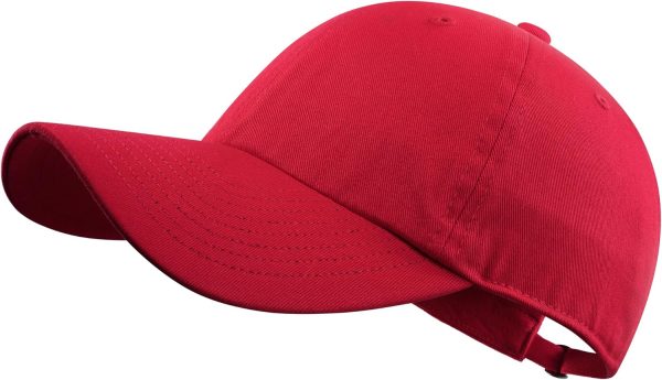 Unstructured Baseball Cap Adjustable, Running Hat for Men Women, Cotton Dad Hat Plain for Outdoors Activities