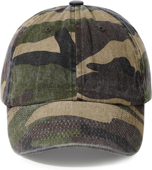 Unisex Classic Baseball Caps Adjustable Sports Hats Outdoors Cotton Baseball Hat Cute Preppy Hat Golf Running Dad Hat